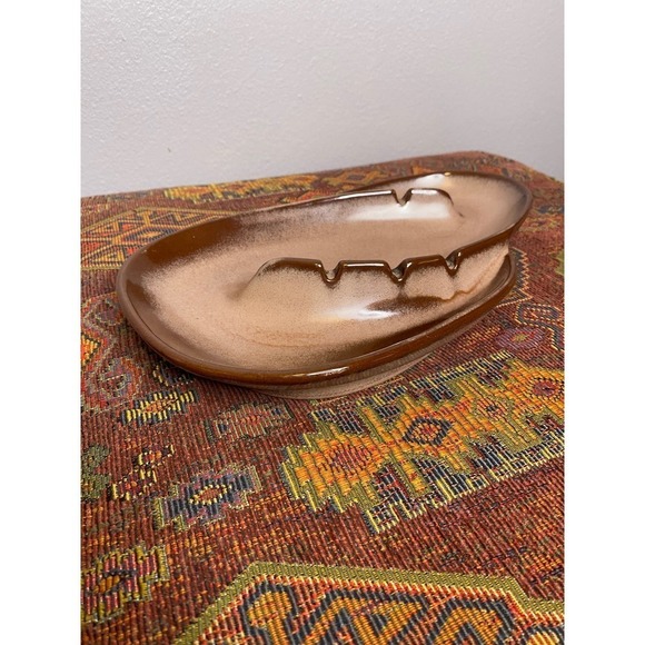 1950s VINTAGE Frankoma 203 MCM Pottery Ashtray - Picture 7 of 8